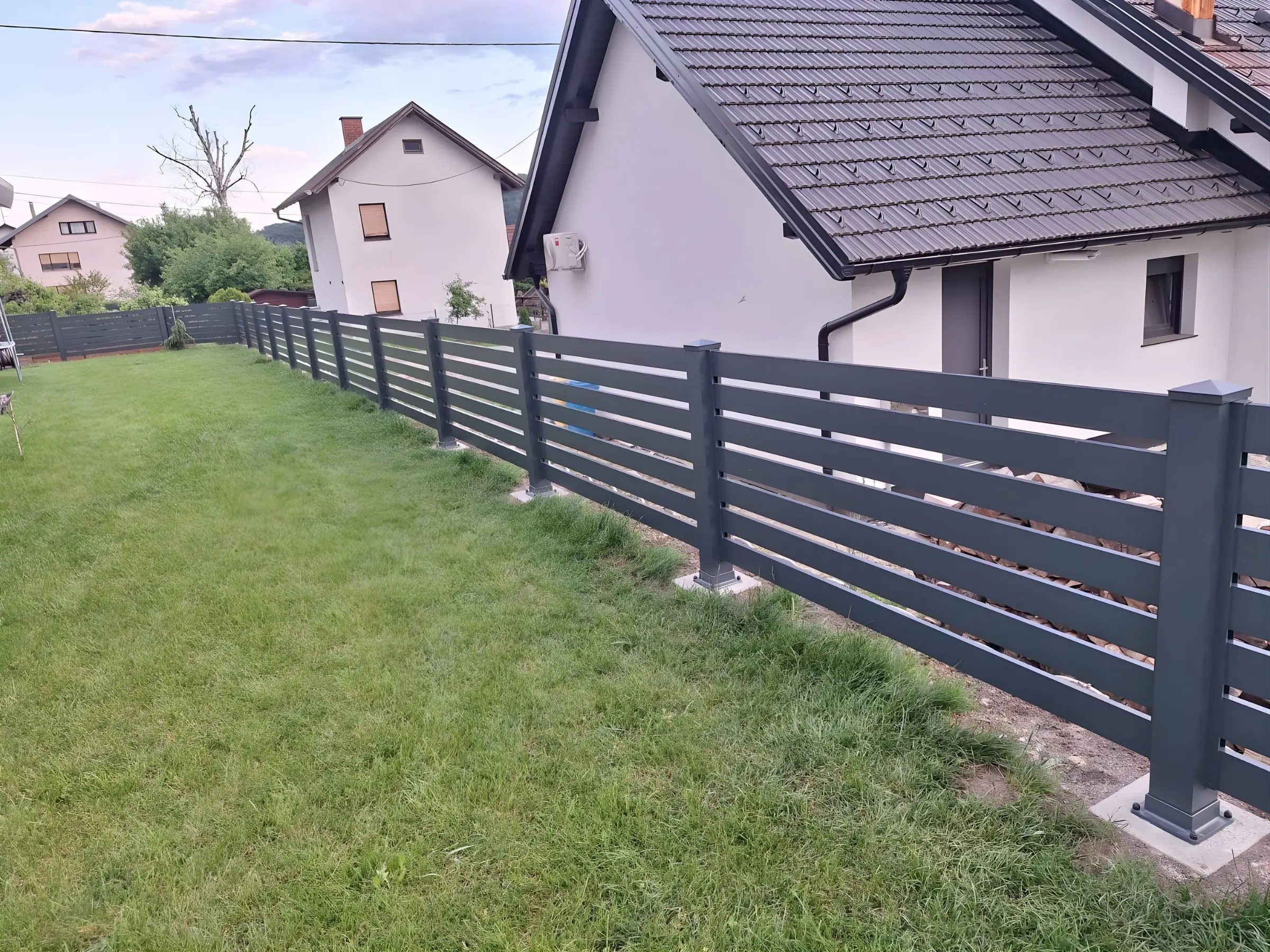 Aluminijska ograda po mjeri - realizirani projekt