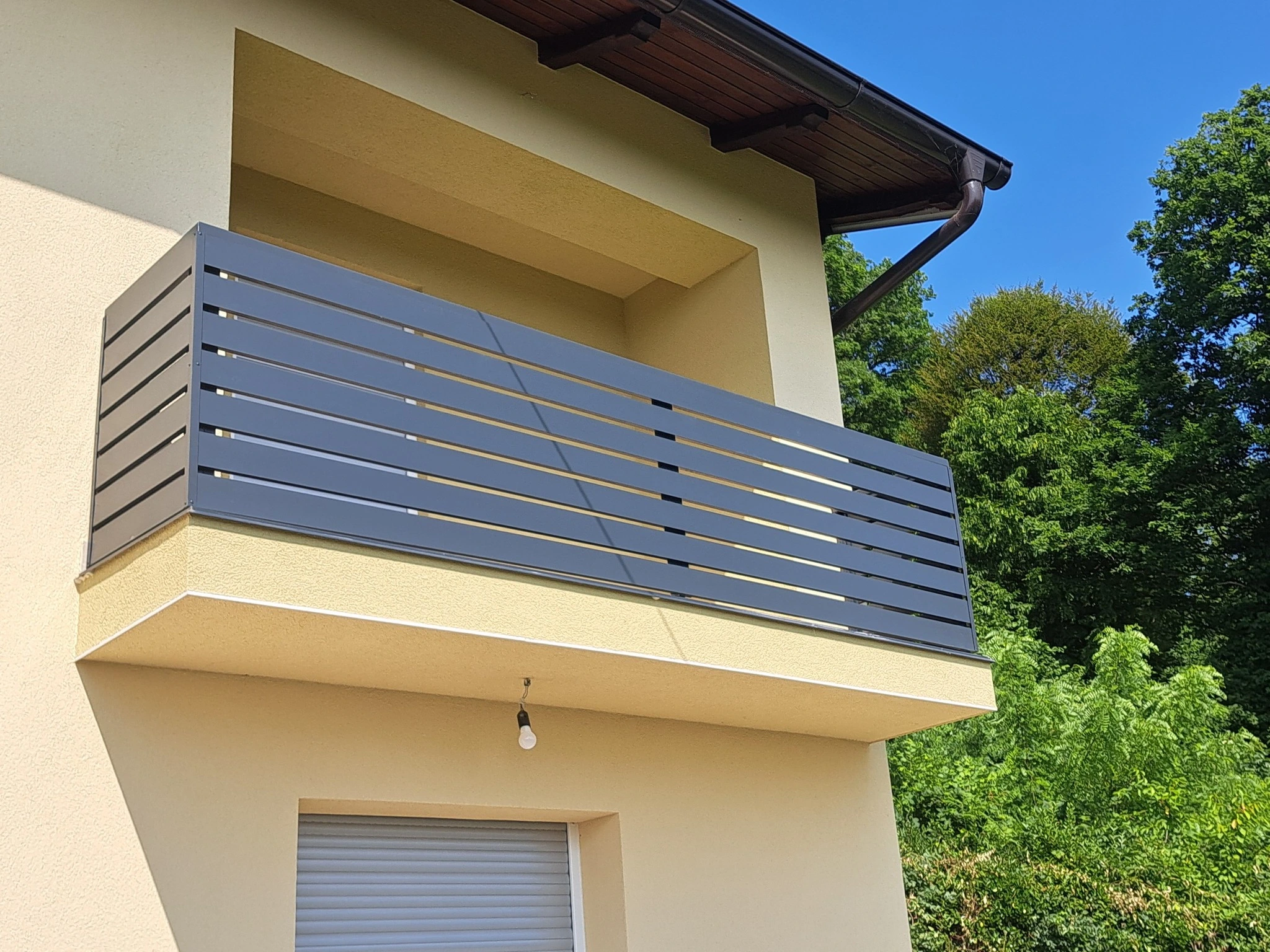 Aluminijske balkonske ograde - realizirani projekt